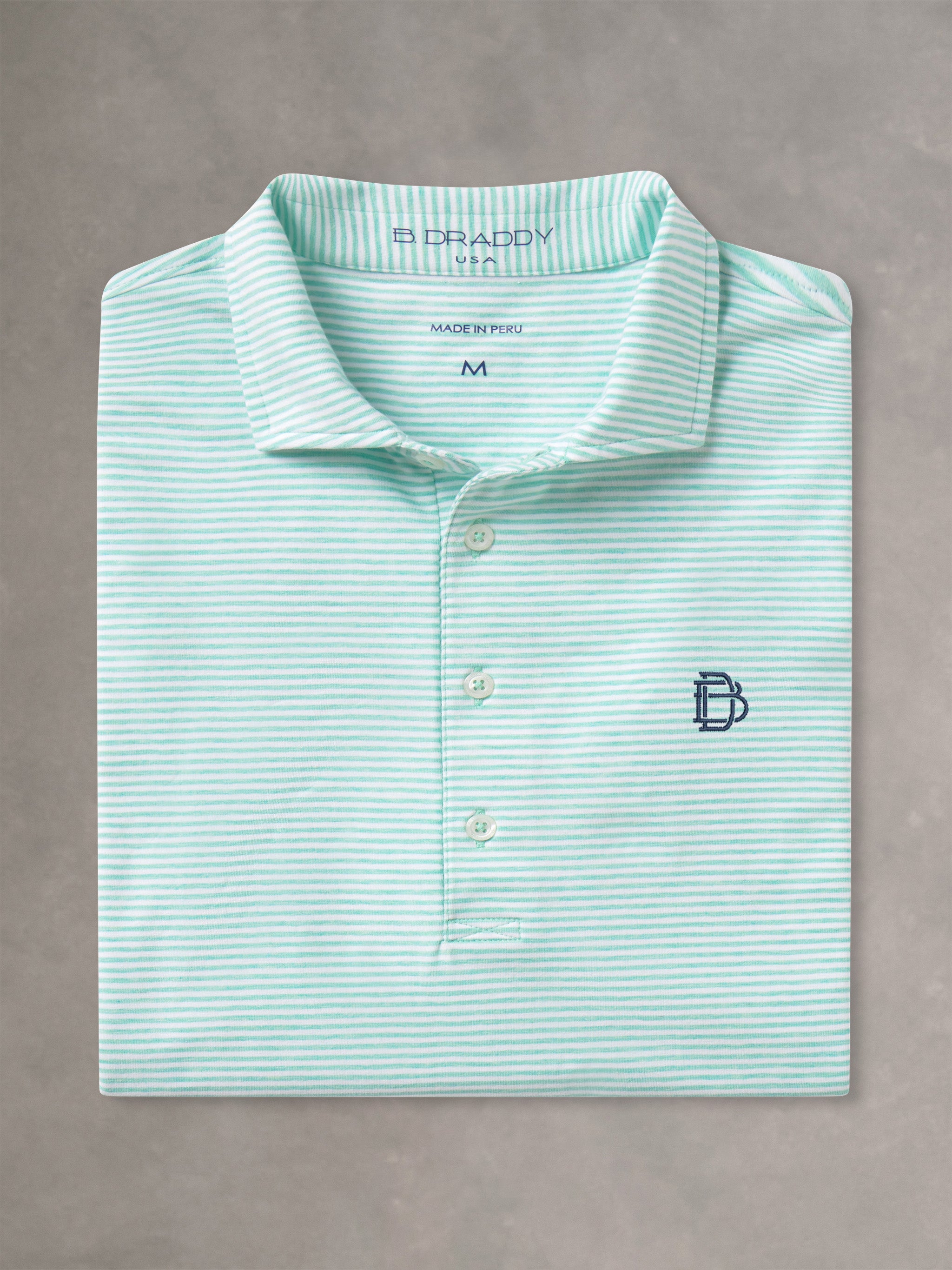 GIBSON POLO | BD ICON | SEAGLASS HEATHER