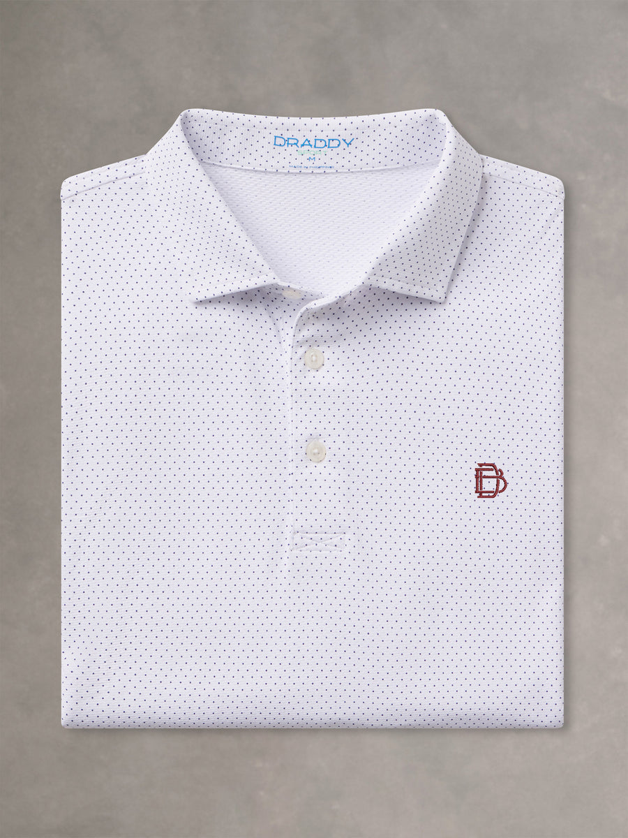 CAPTAIN COOL POLO | BD HOLIDAY | WHITE - B.Draddy