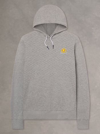 ANDY QUILTED HOODIE | PRESIDENTS CUP ICON | GREY HEATHER