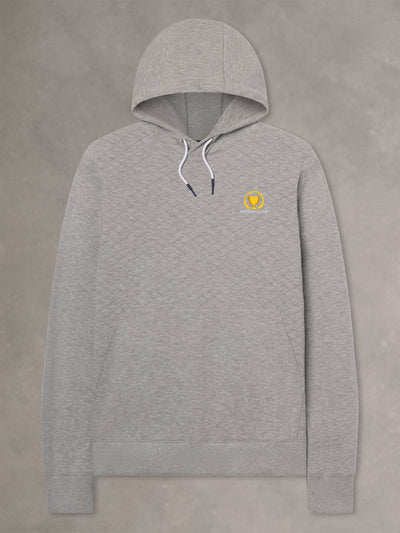 ANDY QUILTED HOODIE | PRESIDENTS CUP ICON | GREY HEATHER