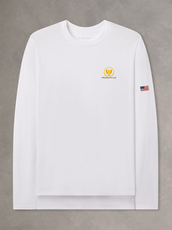 DEWEY LONG SLEEVE TEE | U.S. TEAM | WHITE