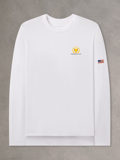 DEWEY LONG SLEEVE TEE | U.S. TEAM | WHITE