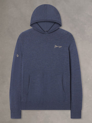 THE FINNOOCH HOODIE | ELIJAH CRAIG | ATLANTIC HEATHER