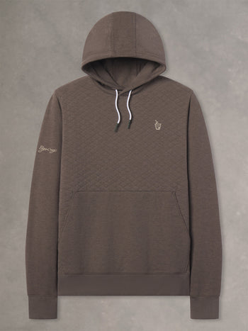 ANDY QUILTED HOODIE | ELIJAH CRAIG | ELK HEATHER
