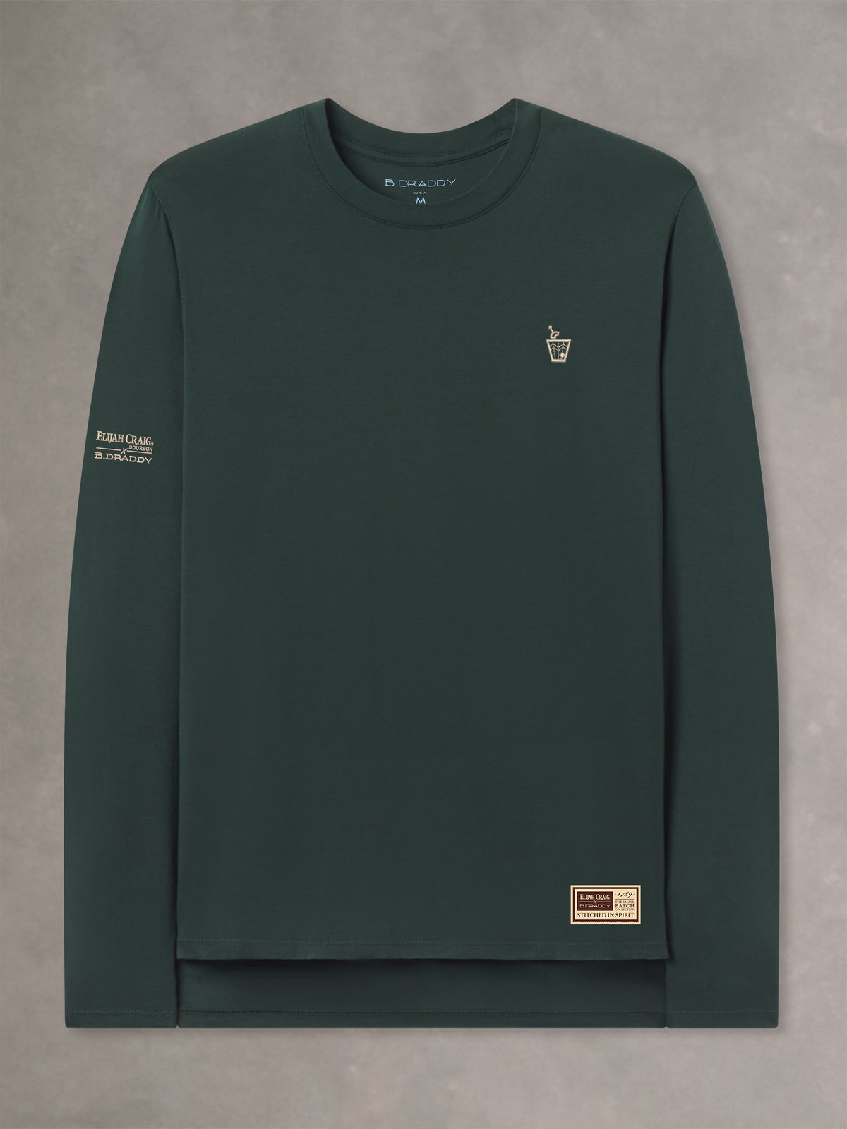 DEWEY LONG SLEEVE TEE | ELIJAH CRAIG | test product - B.Draddy