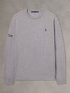 RUSS CREWNECK | ELIJAH CRAIG | GREY HEATHER