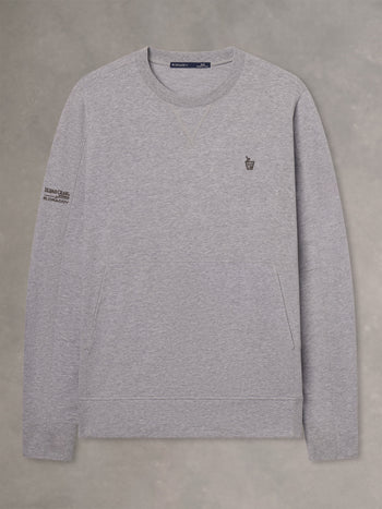 RUSS CREWNECK | ELIJAH CRAIG | GREY HEATHER