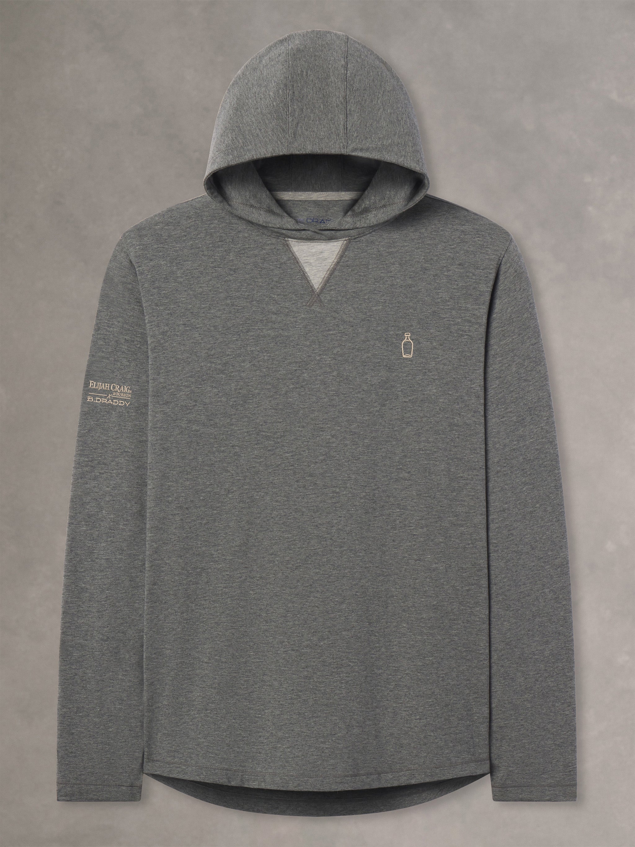 WILLIE HOODIE | ELIJAH CRAIG | CHARCOAL HEATHER