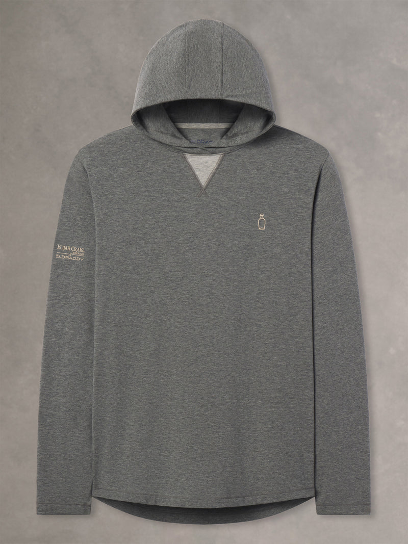 WILLIE HOODIE | ELIJAH CRAIG | CHARCOAL HEATHER
