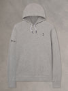 ANDY QUILTED HOODIE | ELIJAH CRAIG | GREY HEATHER