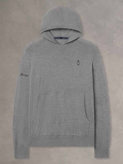 THE FINNOOCH HOODIE | ELIJAH CRAIG | GREY HEATHER/ATLANTIC