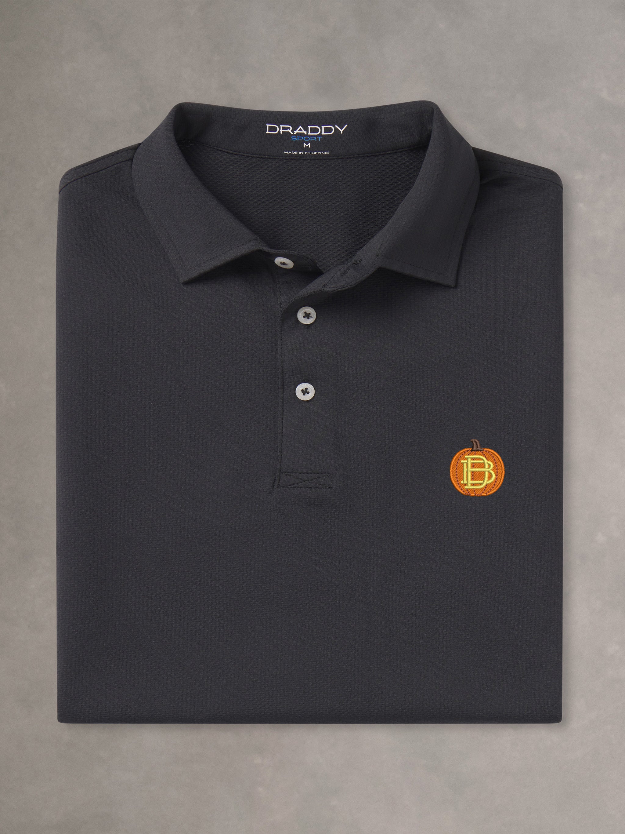 COOL DUKE POLO | PUMPKIN | DARK KNIGHT