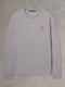 RUSS CREWNECK | PUMPKIN | GREY HEATHER