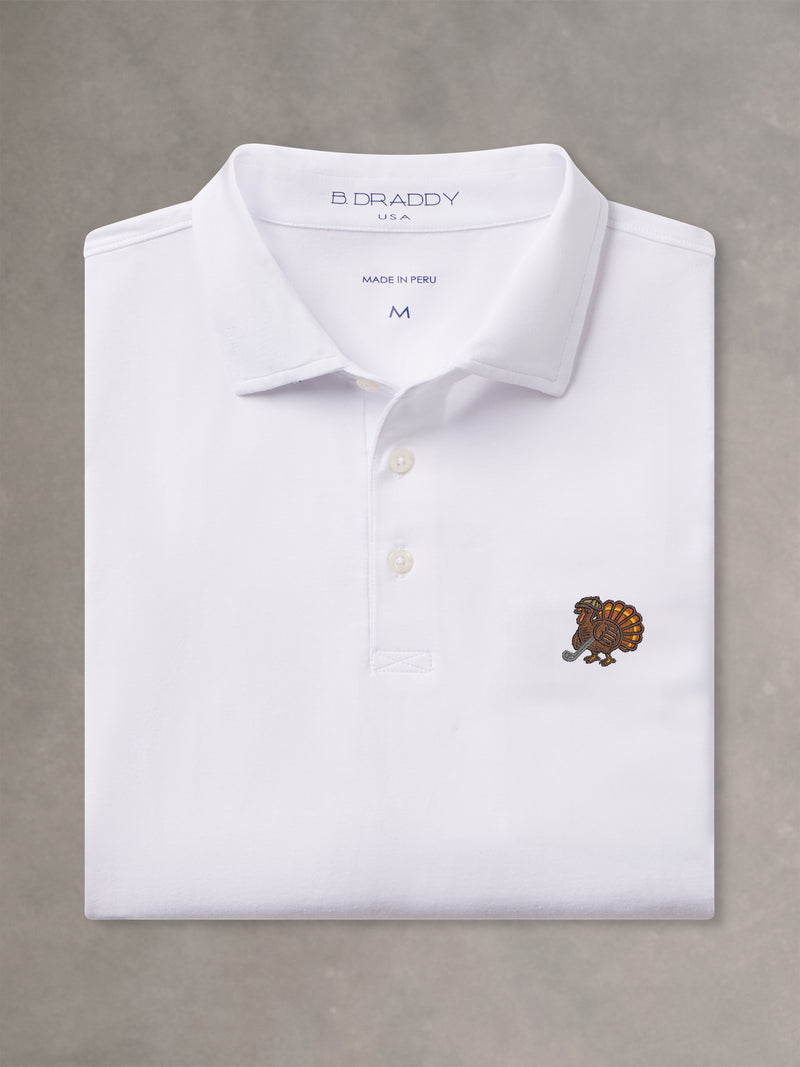 LIAM POLO NON POCKET | TURKEY | WHITE