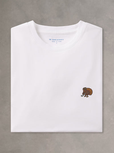 OWEN JUNIORS TEE | TURKEY | WHITE