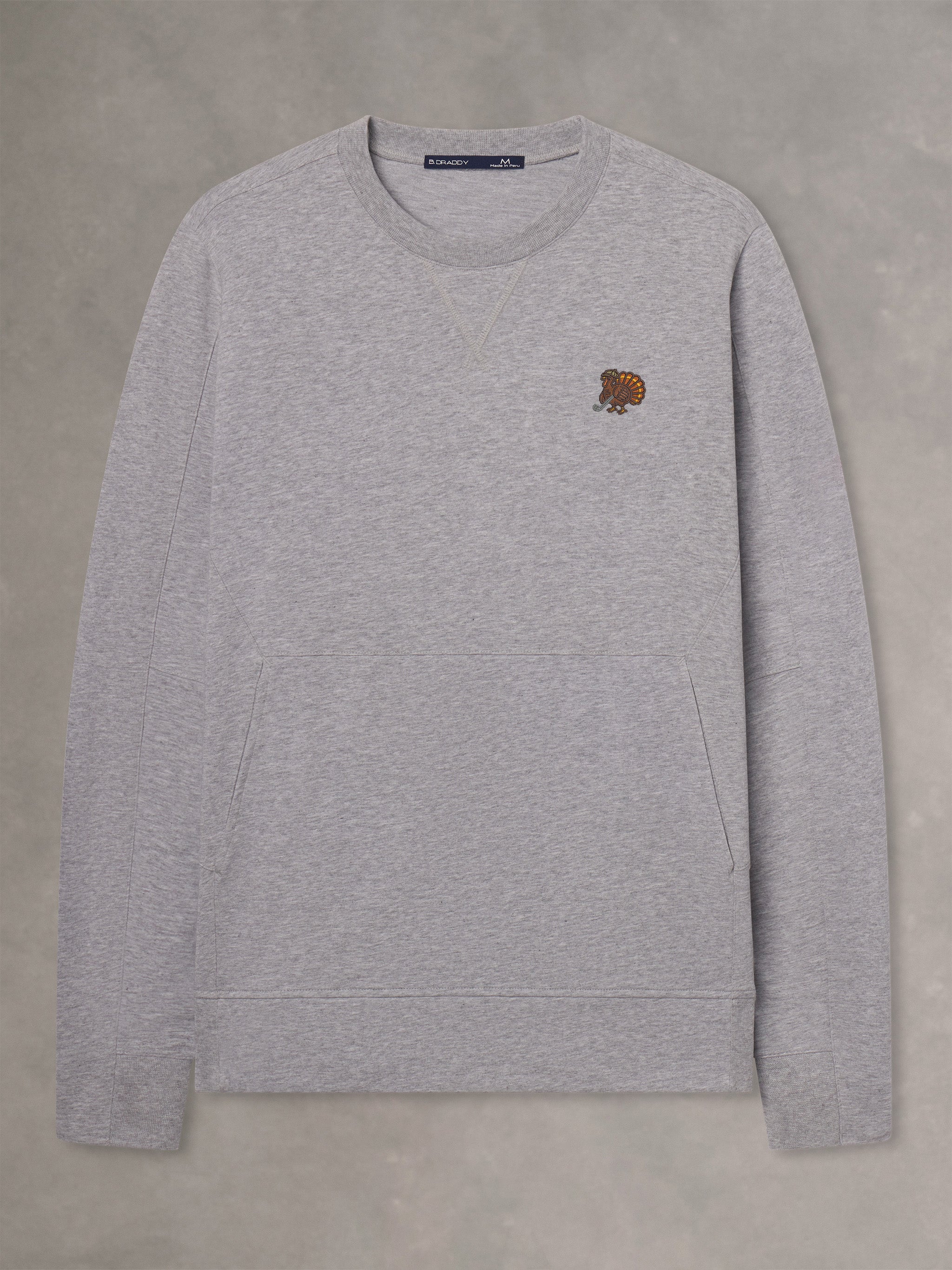 RUSS CREWNECK | TURKEY | GREY HEATHER