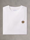 OWEN JUNIORS TEE | LEAF | WHITE