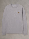 RUSS CREWNECK | LEAF | GREY HEATHER