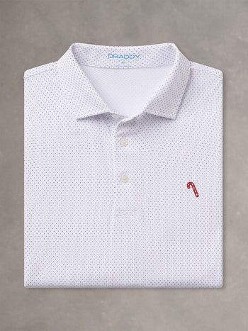 CAPTAIN COOL POLO | CANDY CANE | WHITE