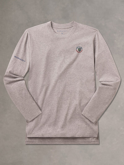 DEWEY LONG SLEEVE TEE | 2026 U.S. Open | GREY HEATHER - B.Draddy