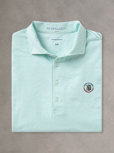 GIBSON POLO | 2026 U.S. Open | SEAGLASS HEATHER - B.Draddy