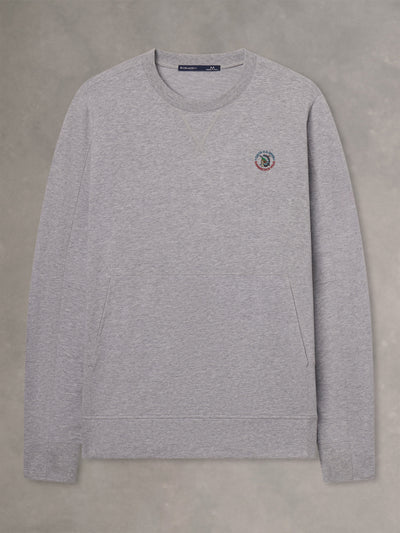 RUSS CREWNECK | 2026 U.S. Open | GREY HEATHER - B.Draddy