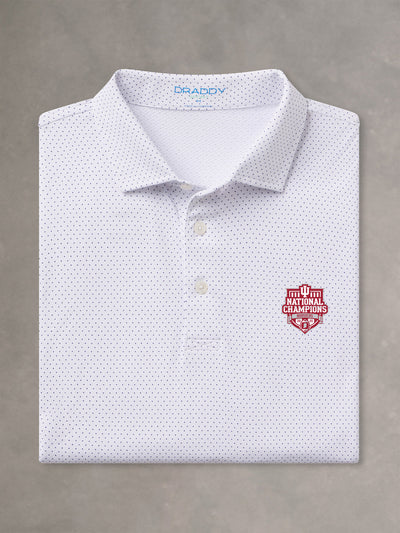 CAPTAIN COOL POLO | INDIANA CHAMPIONS | WHITE