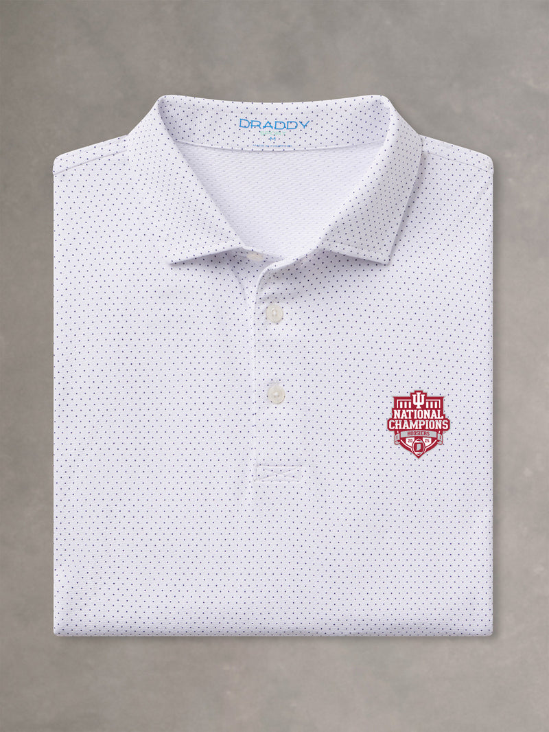 CAPTAIN COOL POLO | INDIANA CHAMPIONS | WHITE