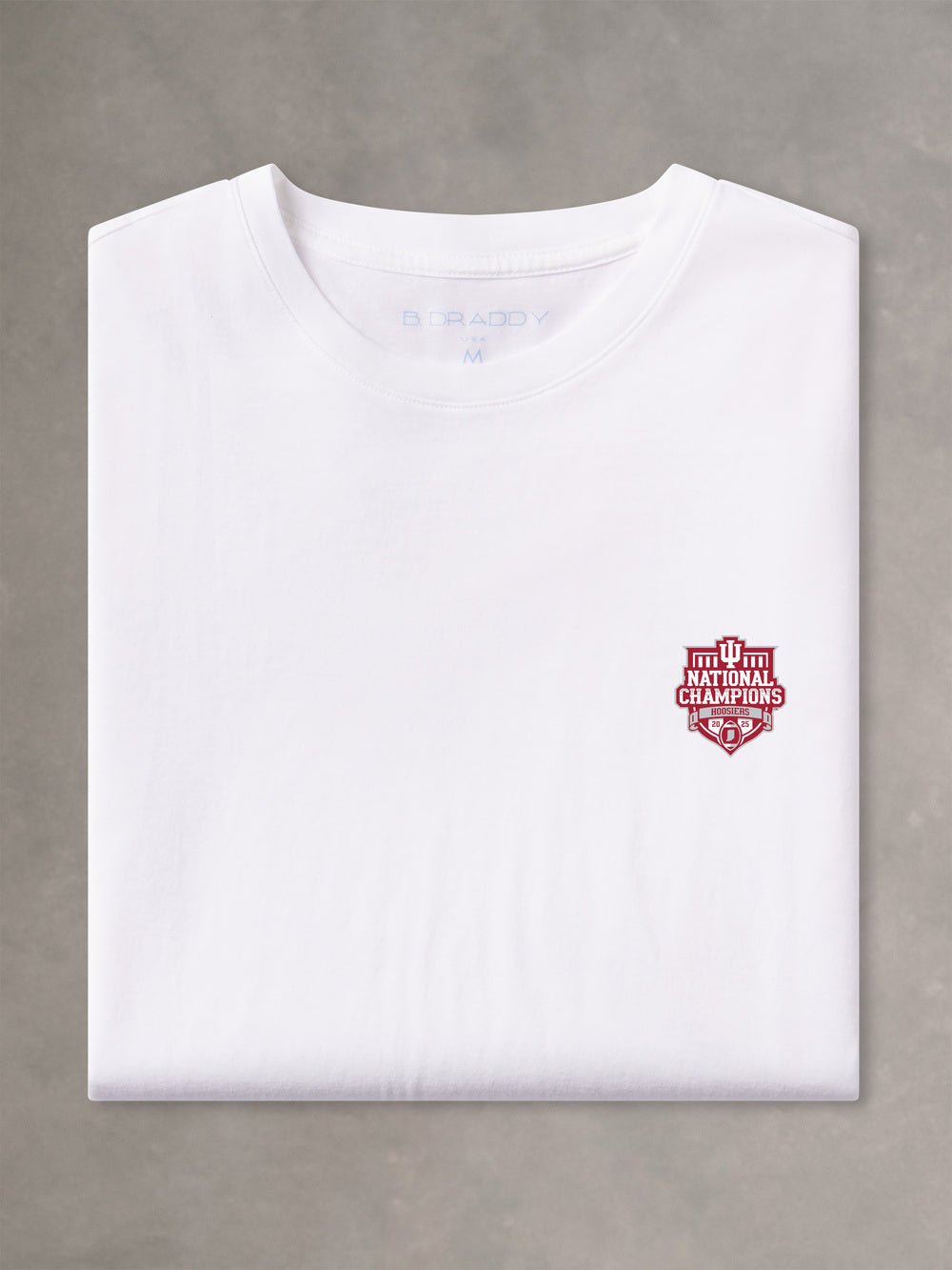 DEWEY TEE | INDIANA CHAMPIONS | WHITE - B.Draddy