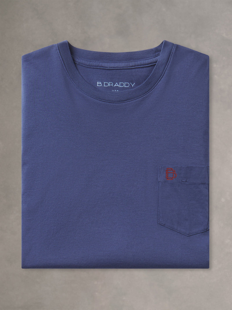 DEWEY SHORT-SLEEVE POCKET TEE | BD HOLIDAY | REGAL