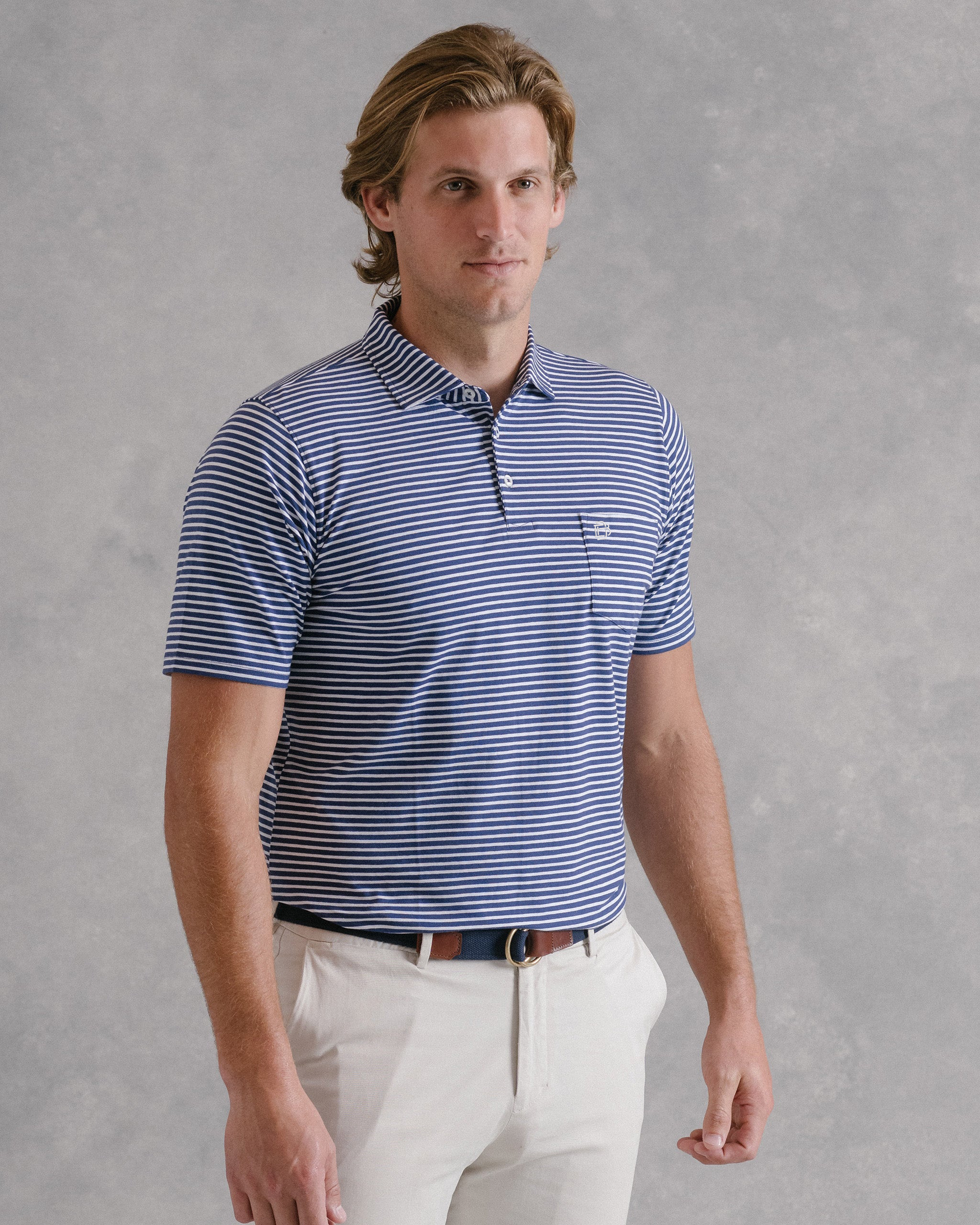 TOMMY POLO | BD ICON | REGAL/WHITE