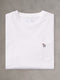 DEWEY SHORT-SLEEVE POCKET TEE | SANTA HAT | WHITE