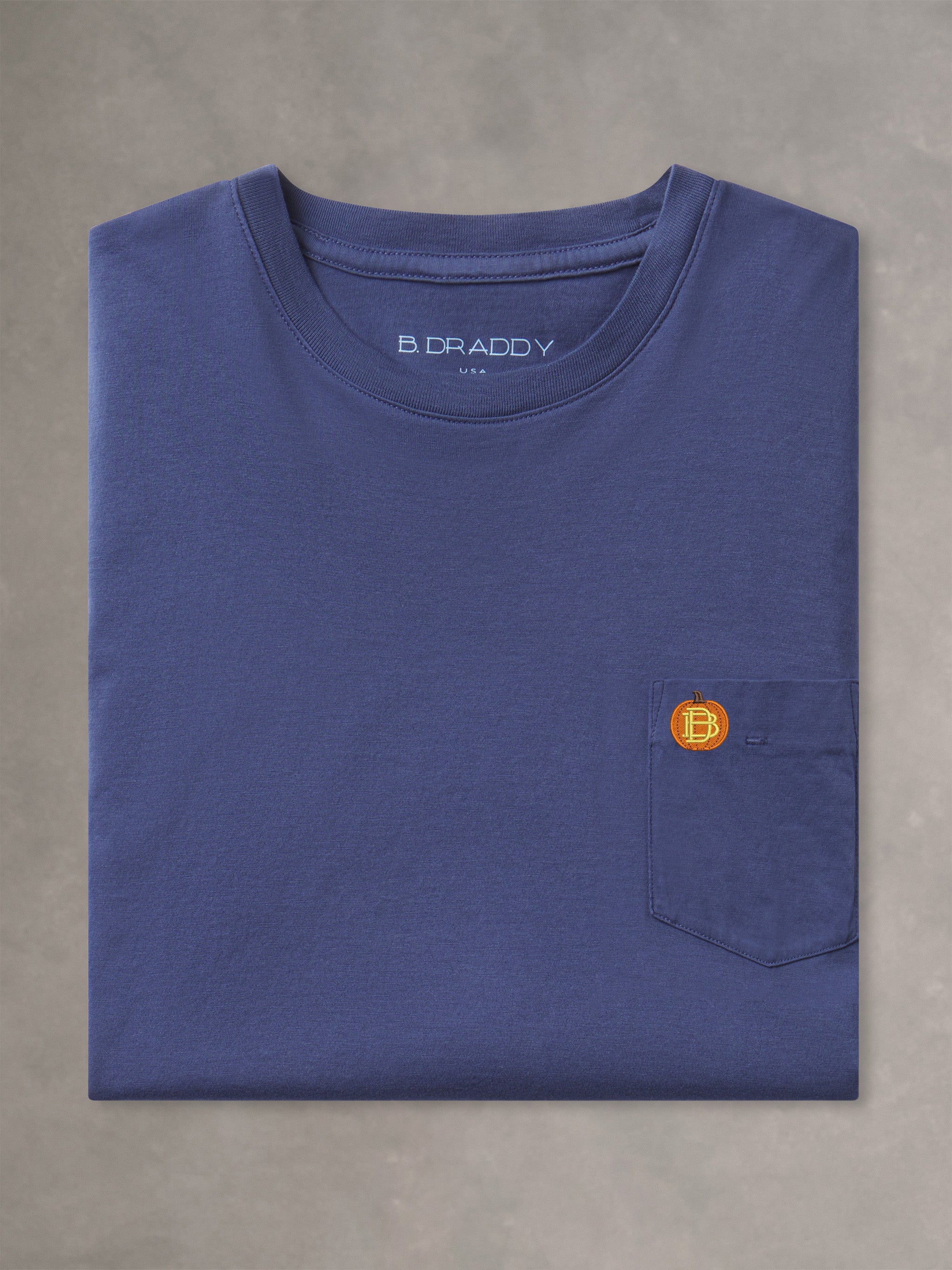 DEWEY POCKET TEE | PUMPKIN | REGAL