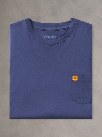 DEWEY POCKET TEE | PUMPKIN | REGAL
