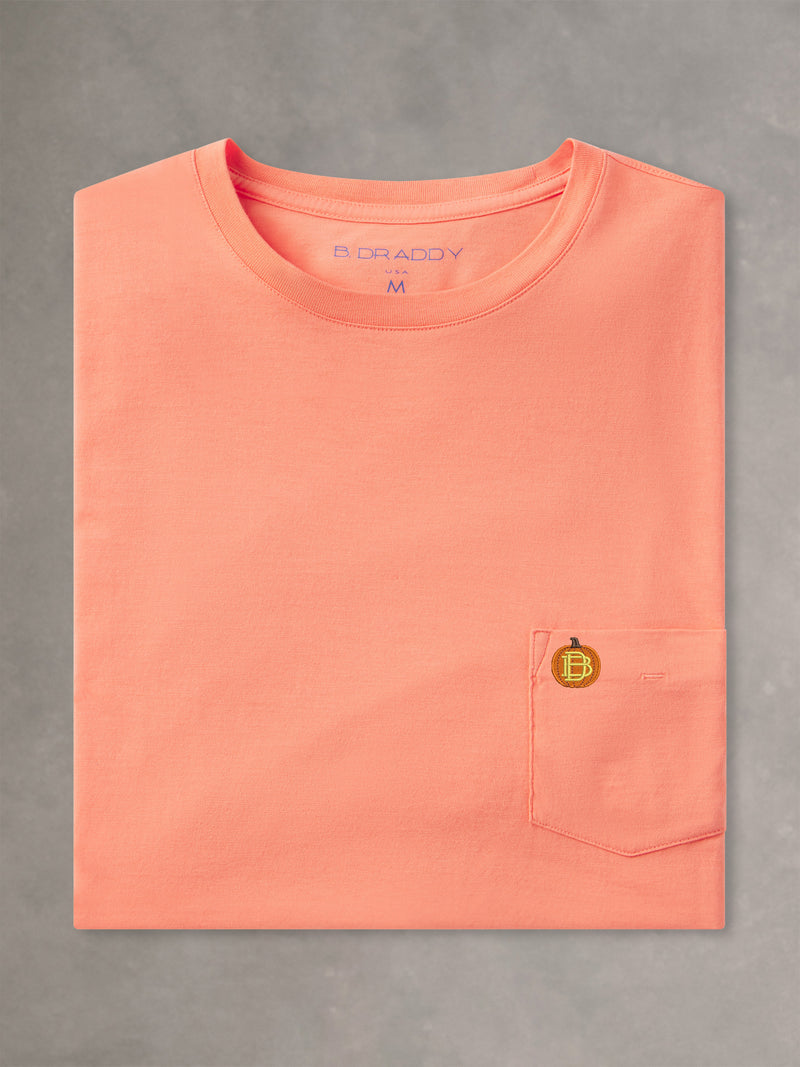 DEWEY POCKET TEE | PUMPKIN | SANDY LANE