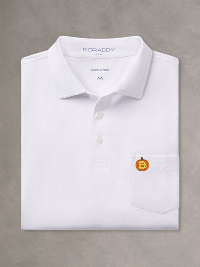 LIAM POLO | PUMPKIN | WHITE