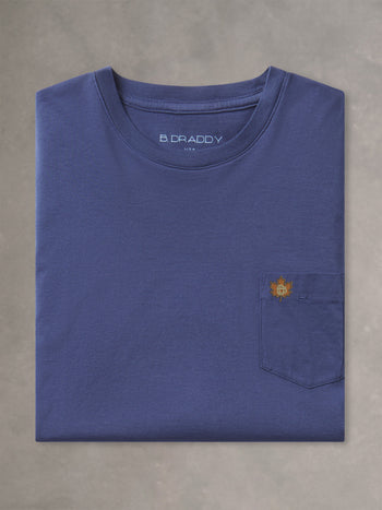 DEWEY SHORT-SLEEVE POCKET TEE | LEAF | REGAL