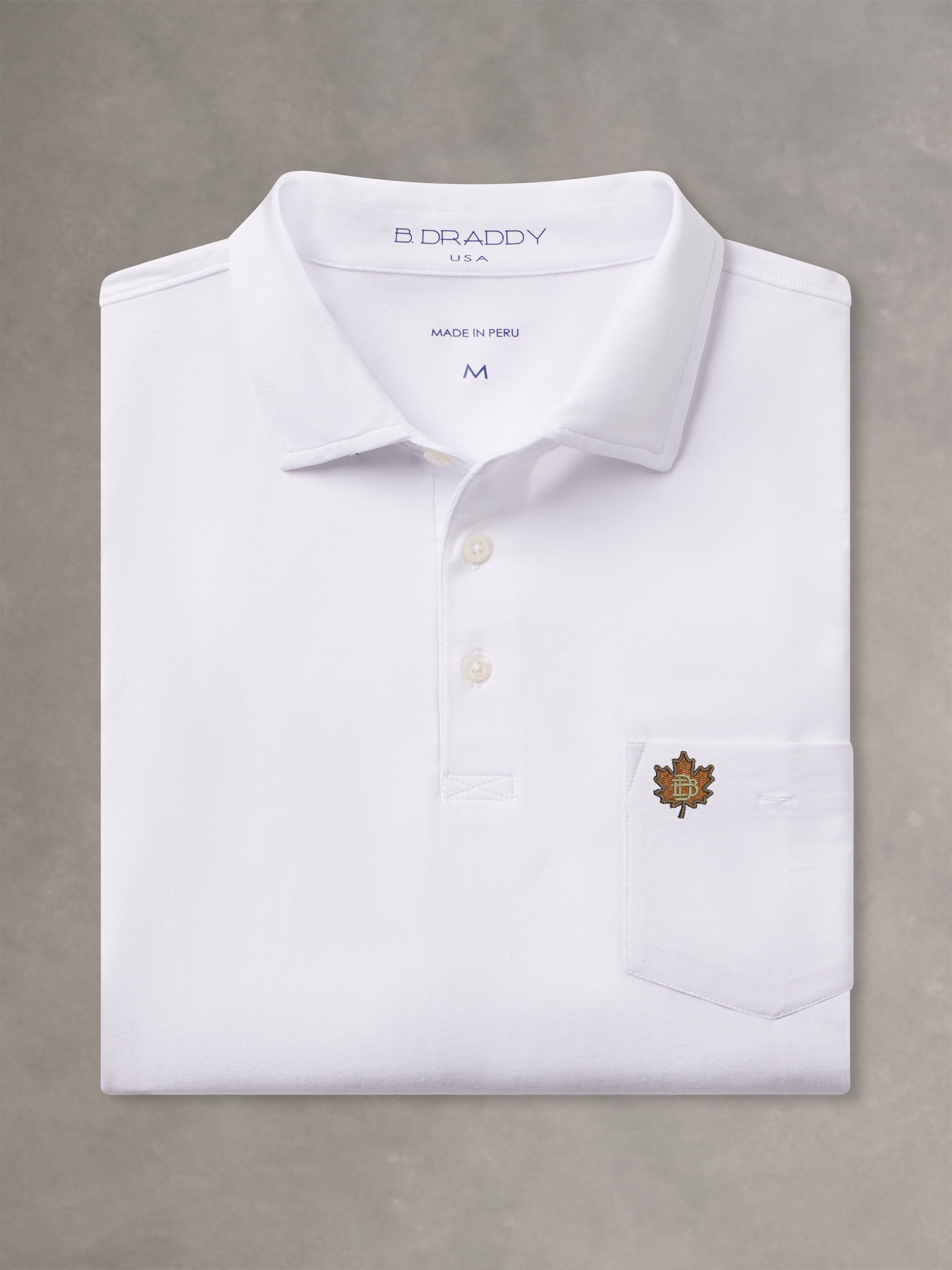 LIAM POLO | LEAF | WHITE
