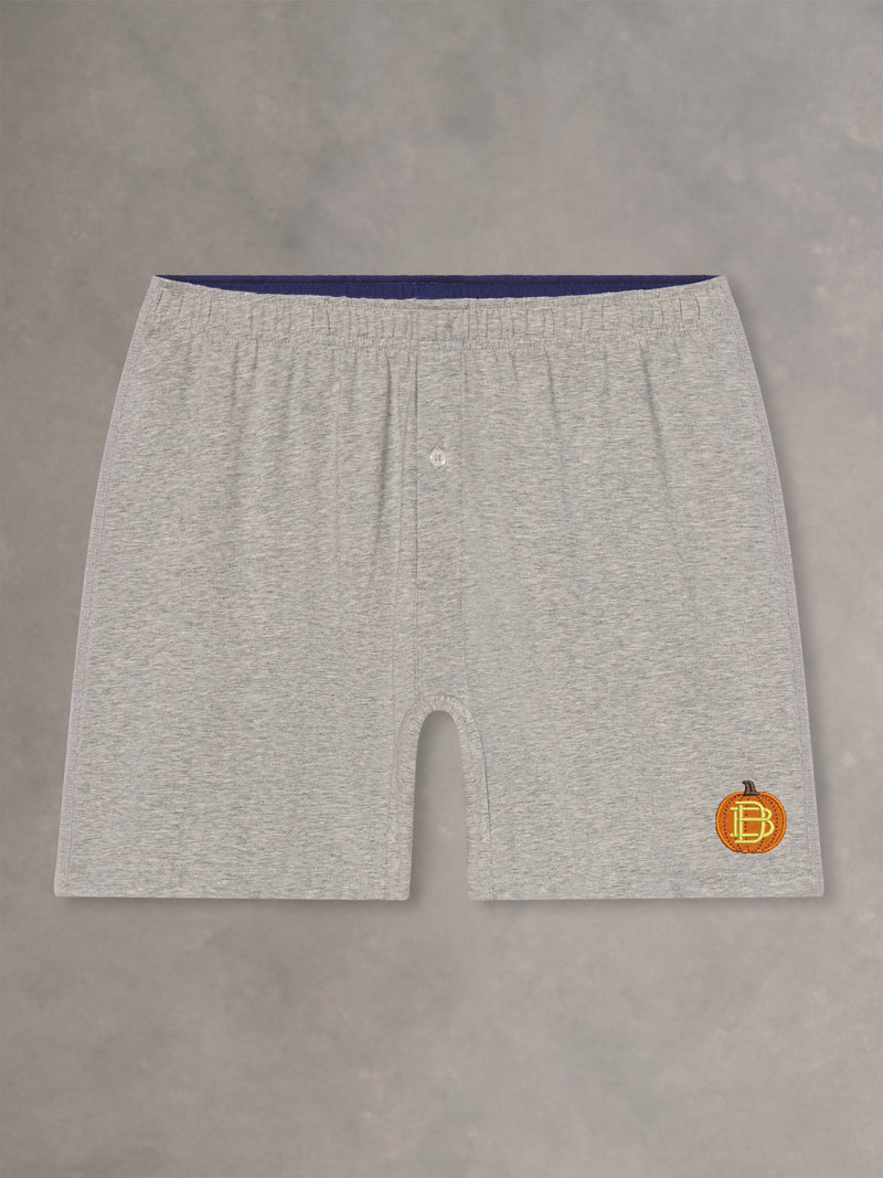 RICHARD BOXER | PUMPKIN | GREY HEATHER