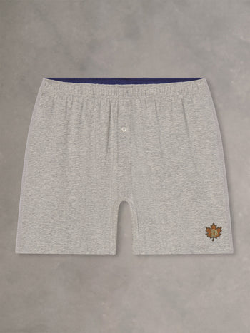 RICHARD BOXER | LEAF | GREY HEATHER