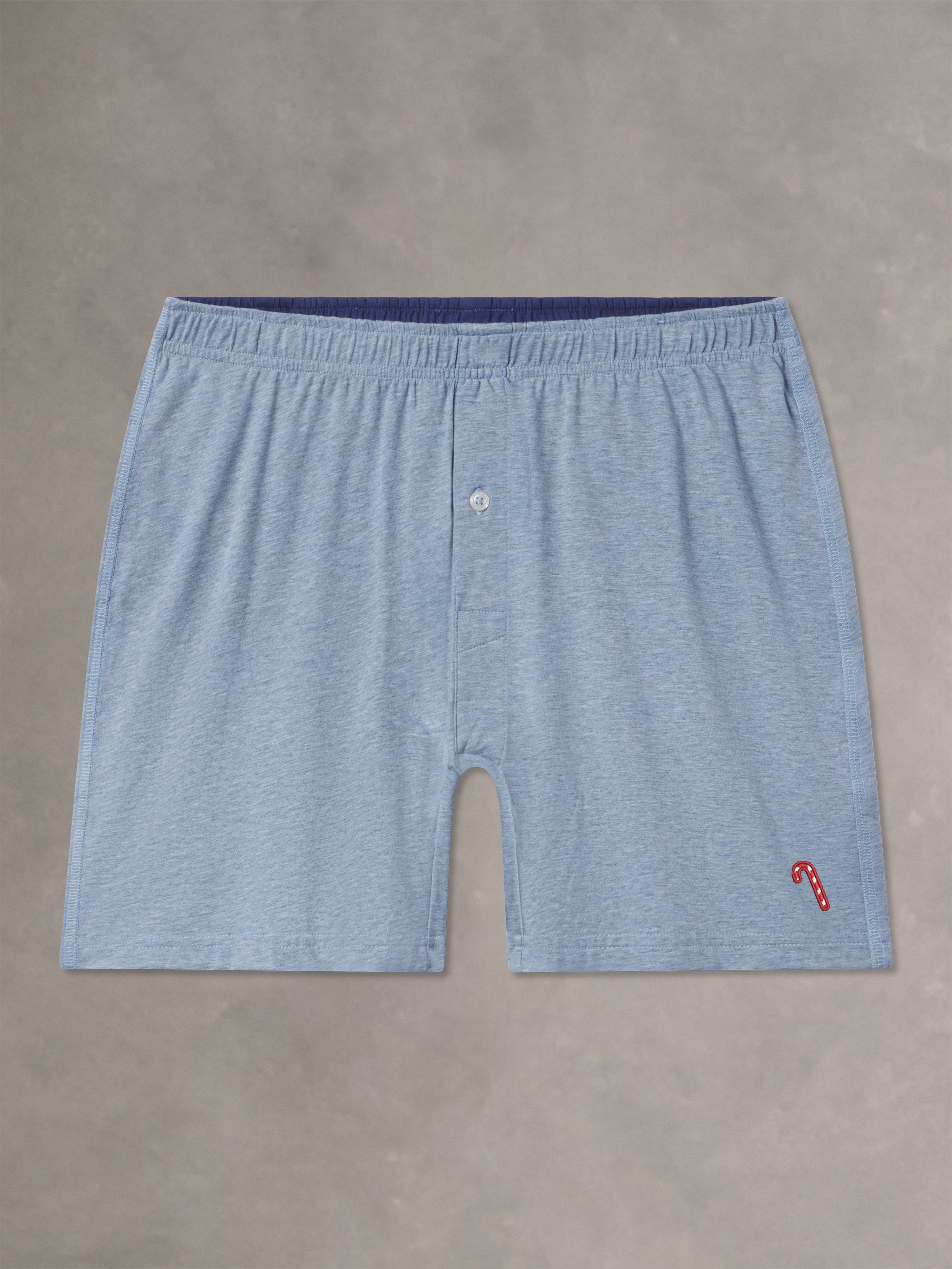 RICHARD BOXER | CANDY CANE | INDIGO HEATHER