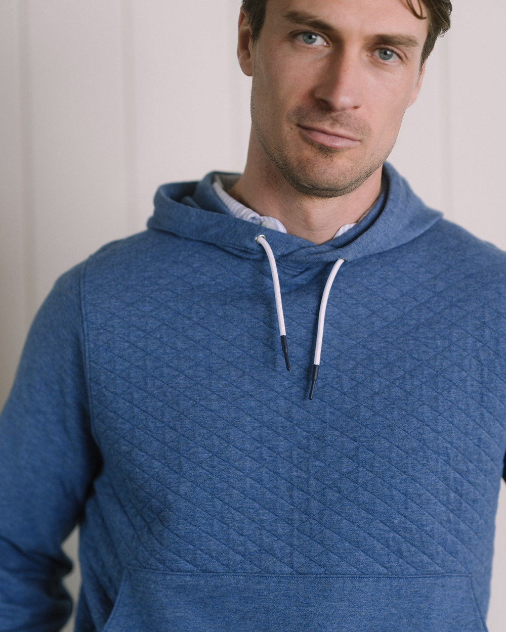 ANDY QUILTED HOODIE - B.Draddy