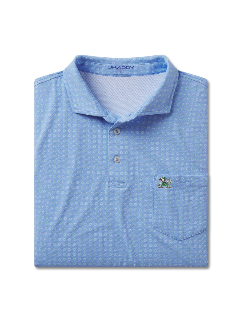 Cool Dalton Polo | Notre Dame Leprechaun Pocketed