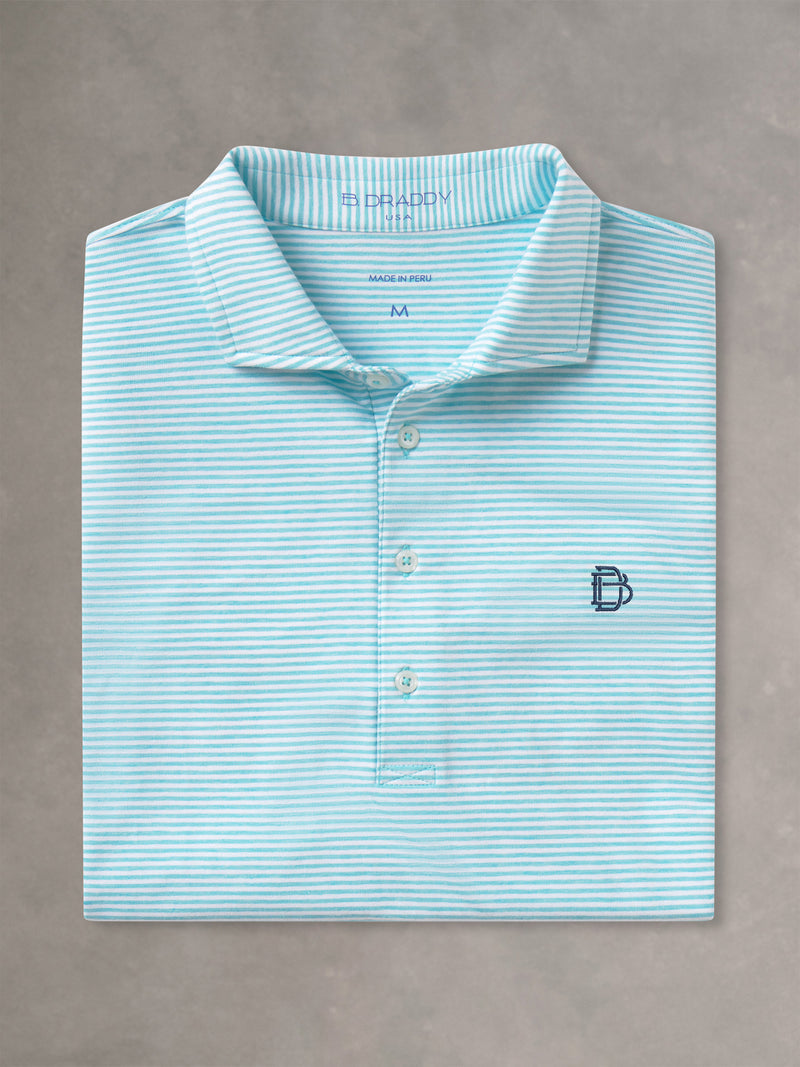 Gibson Striped Cotton Polo | BD Icon