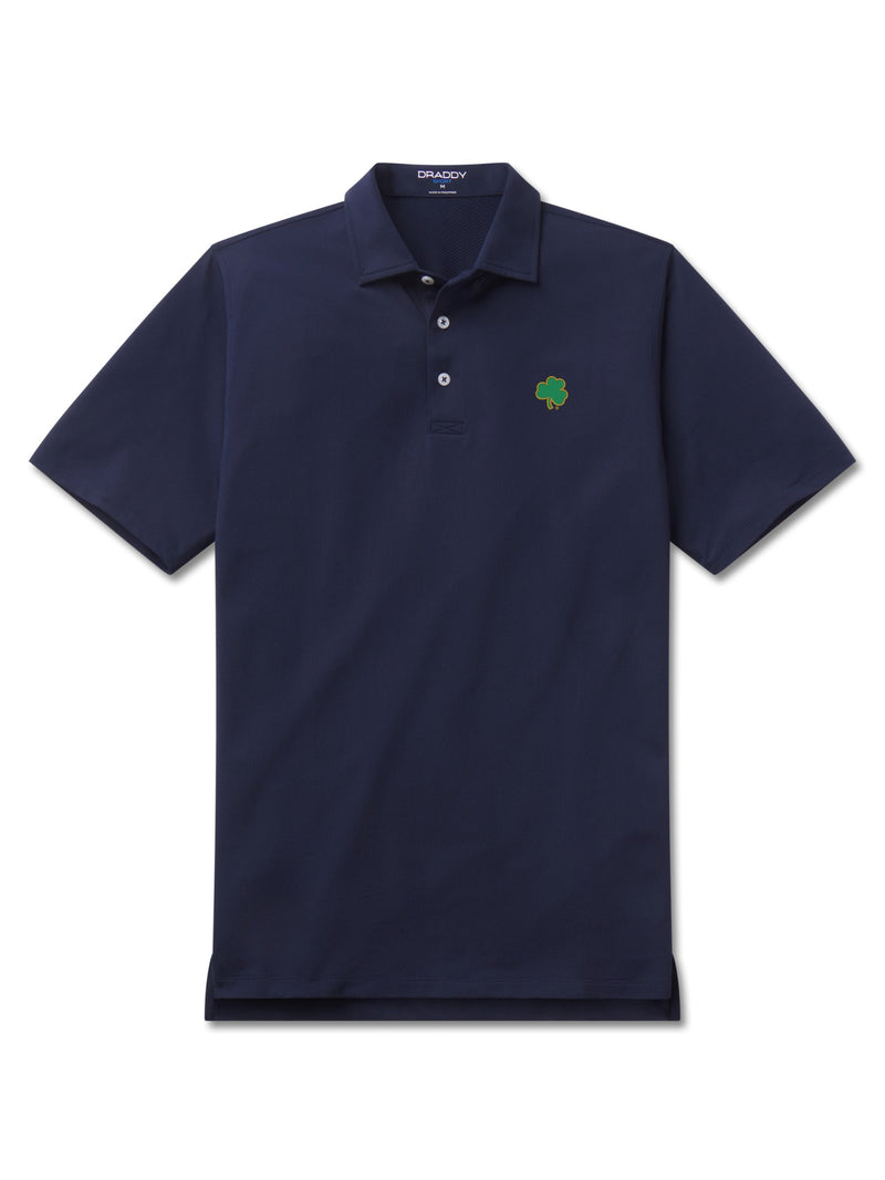 Cool Duke Polo | Notre Dame Shamrock