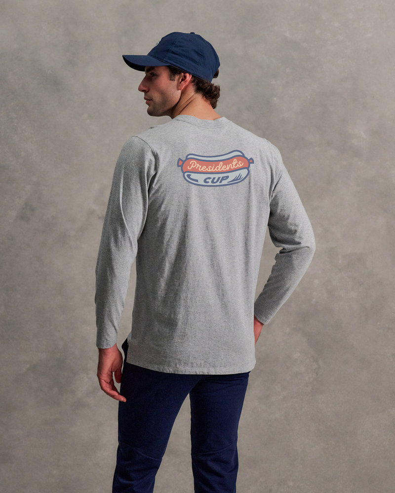 Dewey Long-Sleeve Tee | Hot Dog