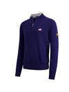 navy/grey heather