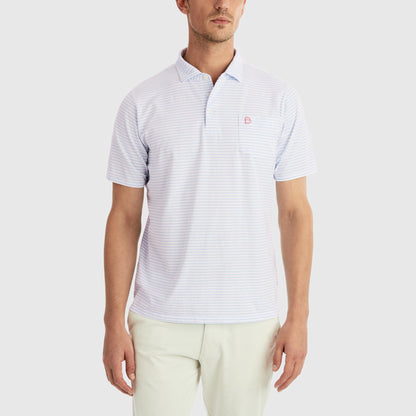 B.Draddy WHITE/BATIK P / SML TOMMY POLO