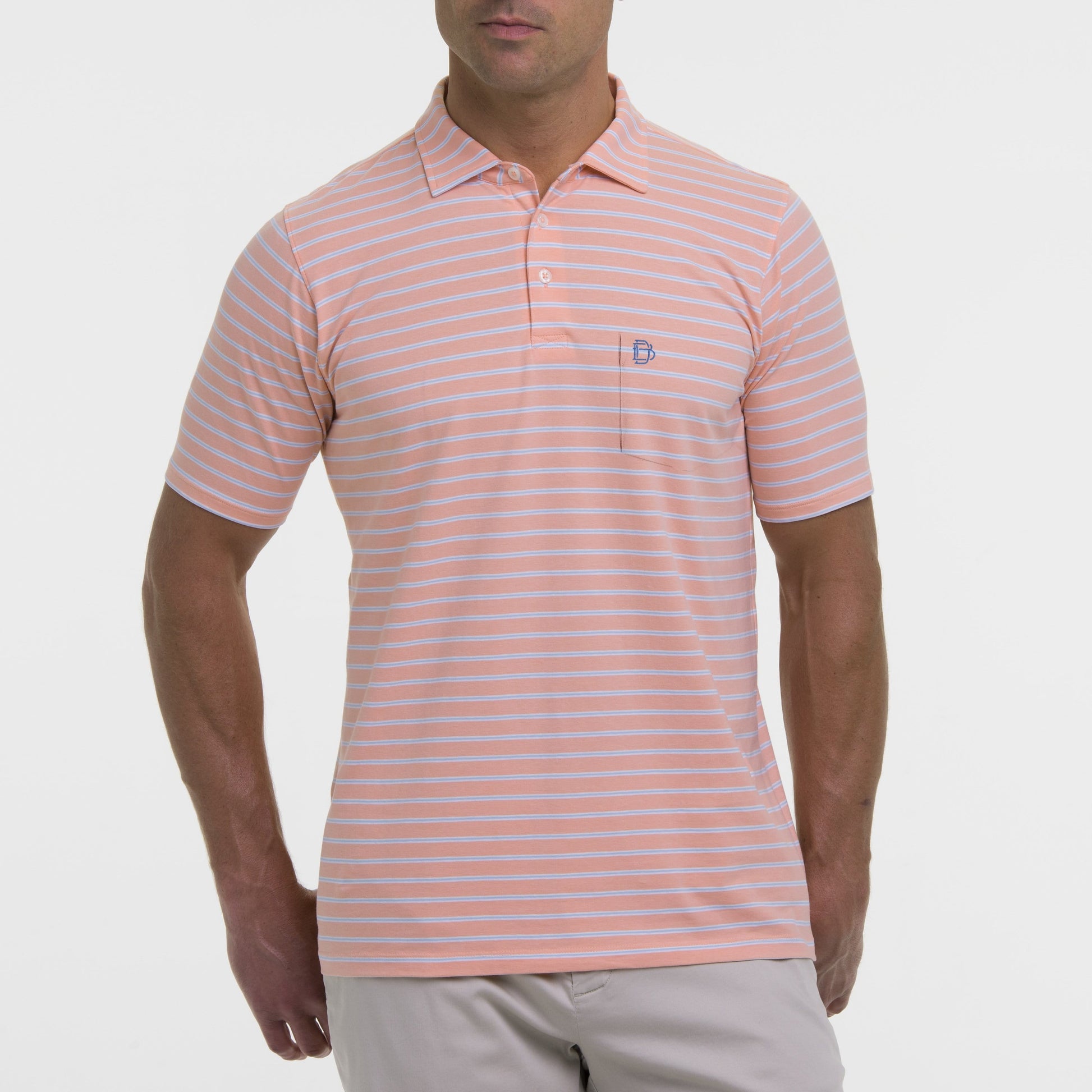 B.Draddy EAT-A-PEACH / SML CAZ POLO