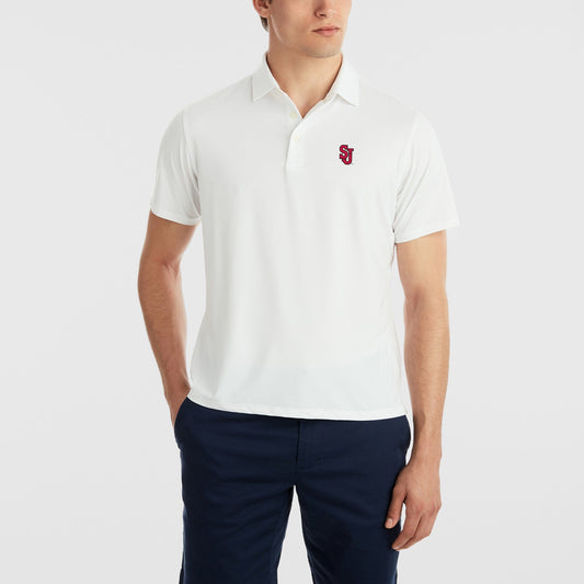 B.Draddy WHITE / SML St. John's | DRADDY SPORT RYAN POLO | COLLEGIATE